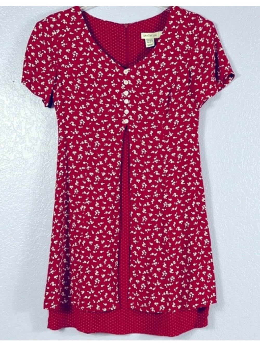 Vintage Ann Taylor floral print dress